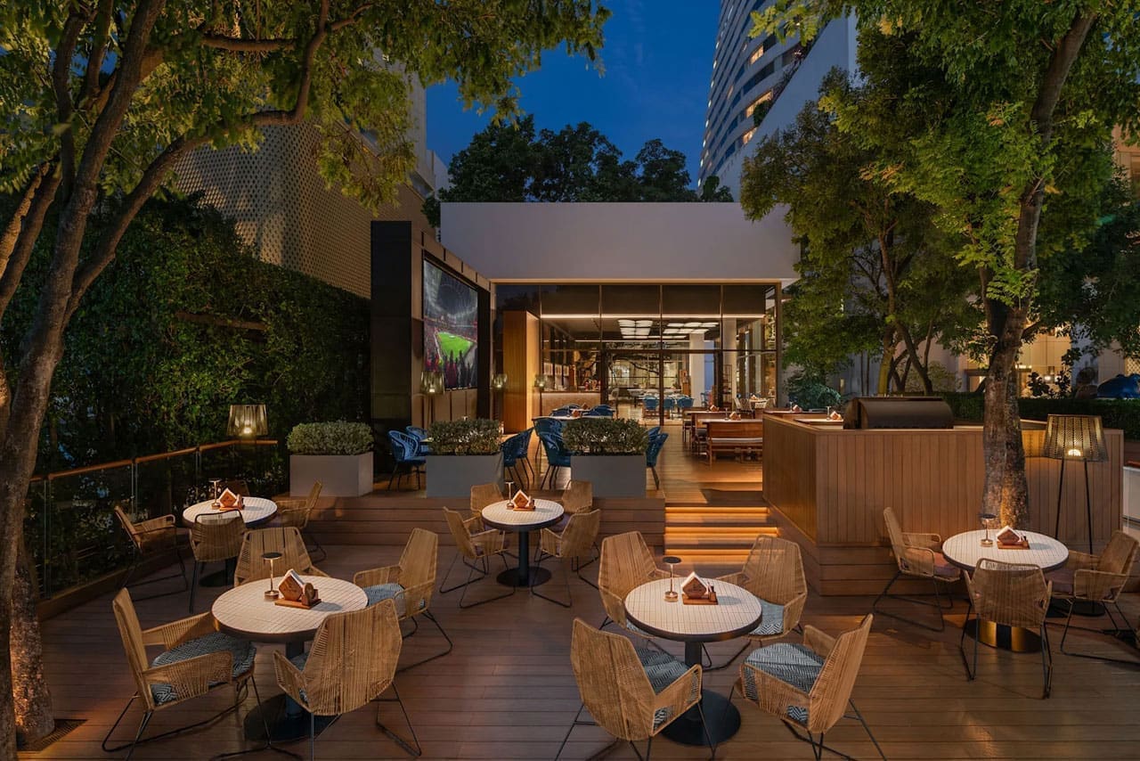 Ale House rooftop in Thon Buri, Bangkok