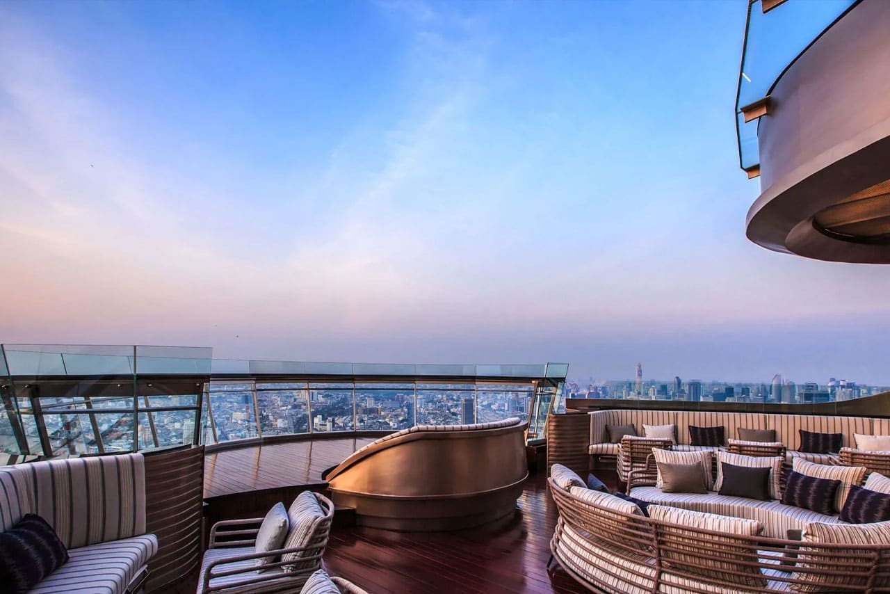 Alfresco 64 - A Chivas Bar rooftop in Silom / Riverside, Bangkok
