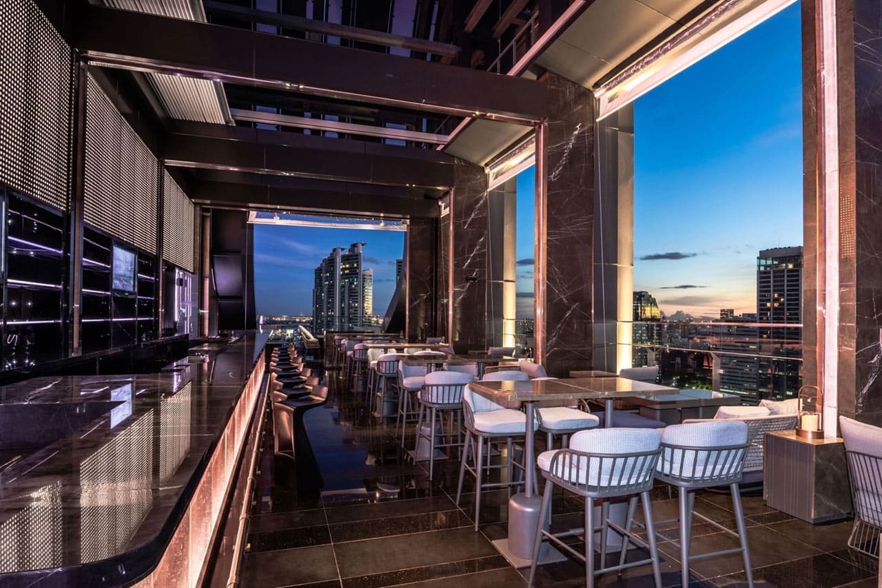 Cooling Tower Rooftop Bar rooftop in Asoke, Bangkok