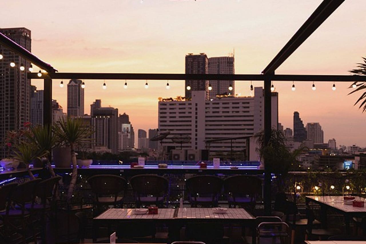 Heaven Rooftop Bar & Lounge rooftop in Silom, Bangkok