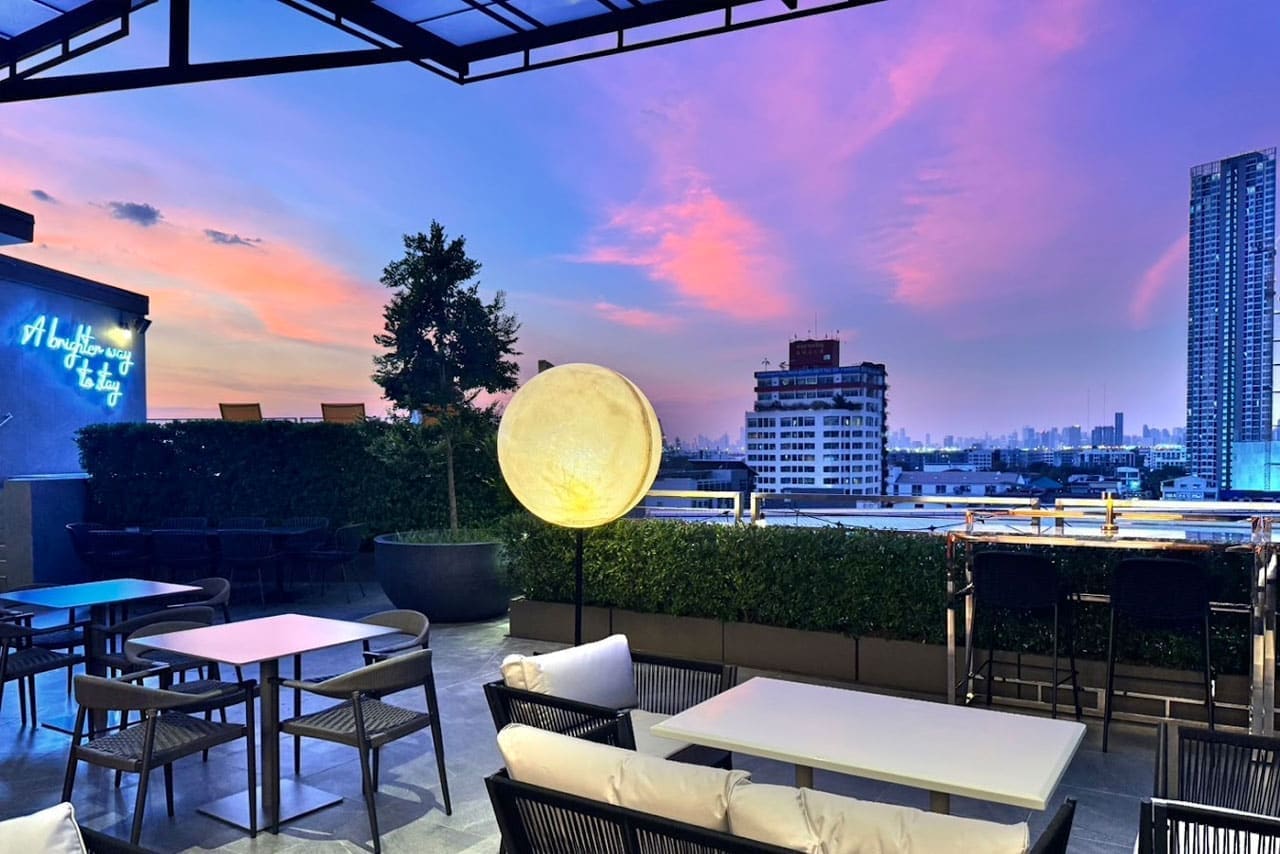 La Luna rooftop in Bang Na, Bangkok