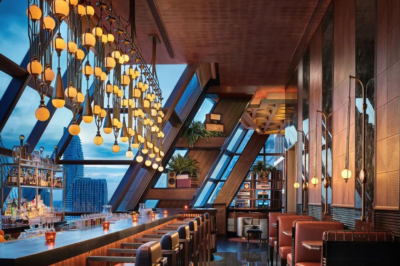 Lennon's rooftop bar in Ploenchit, Bangkok