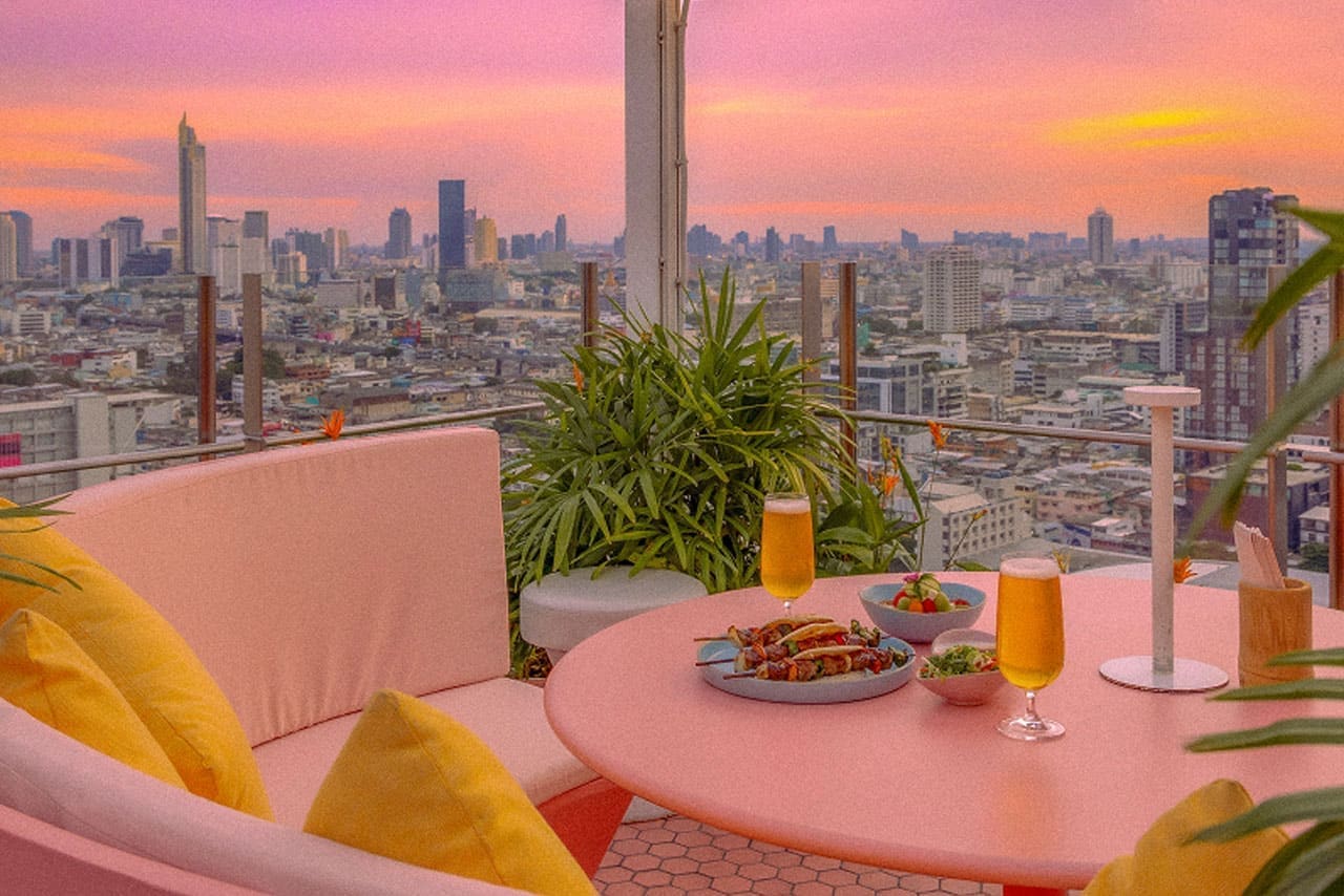 Paradise Lost rooftop in Siam, Bangkok