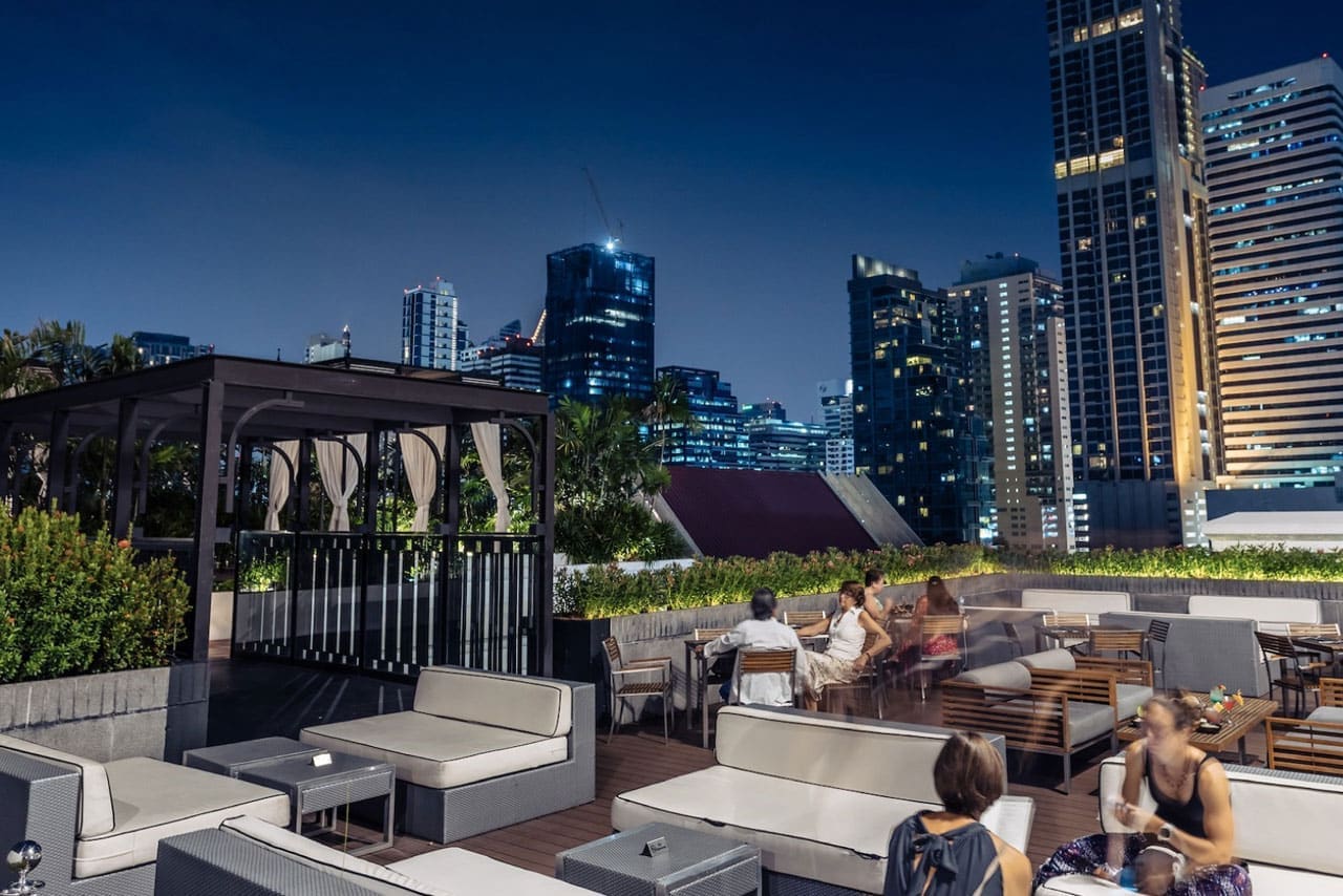 Rainforest Rooftop Bar rooftop in Asoke / Sukhumvit Soi 15, Bangkok