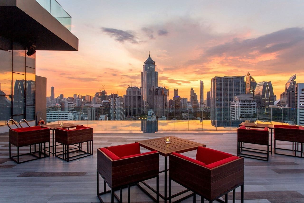 RedSquare Rooftop Bar rooftop in Nana, Bangkok