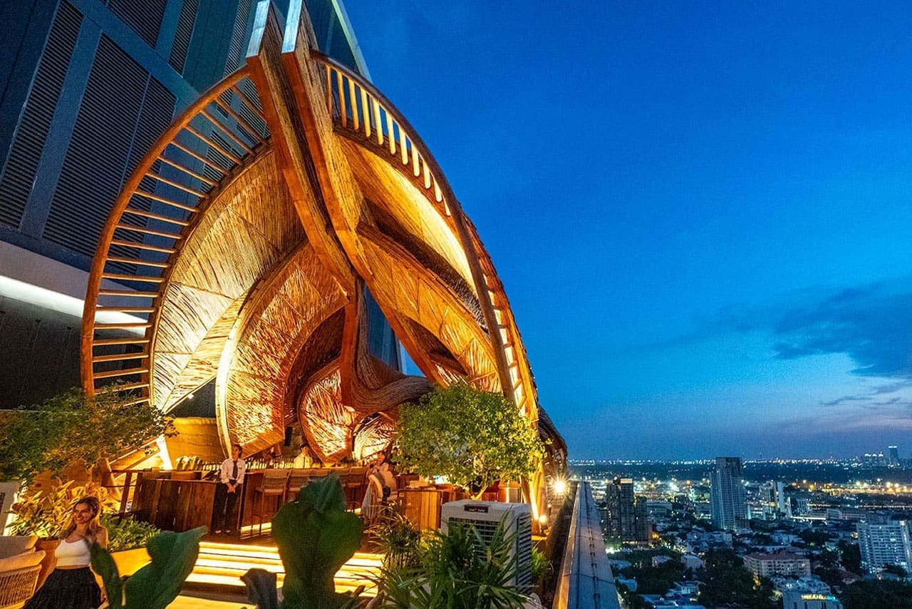 Sanctuary rooftop in Thonglor, Bangkok
