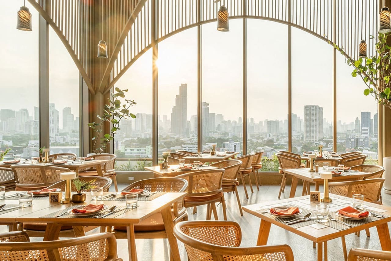 SOL and LUNA rooftop in Phra Khanong, Bangkok