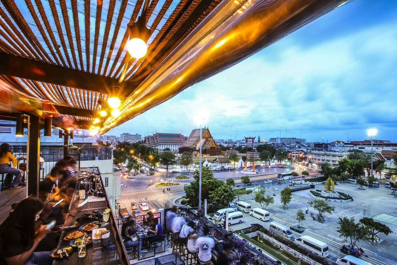 Swing Bar Rooftop rooftop in Old Town, Bangkok