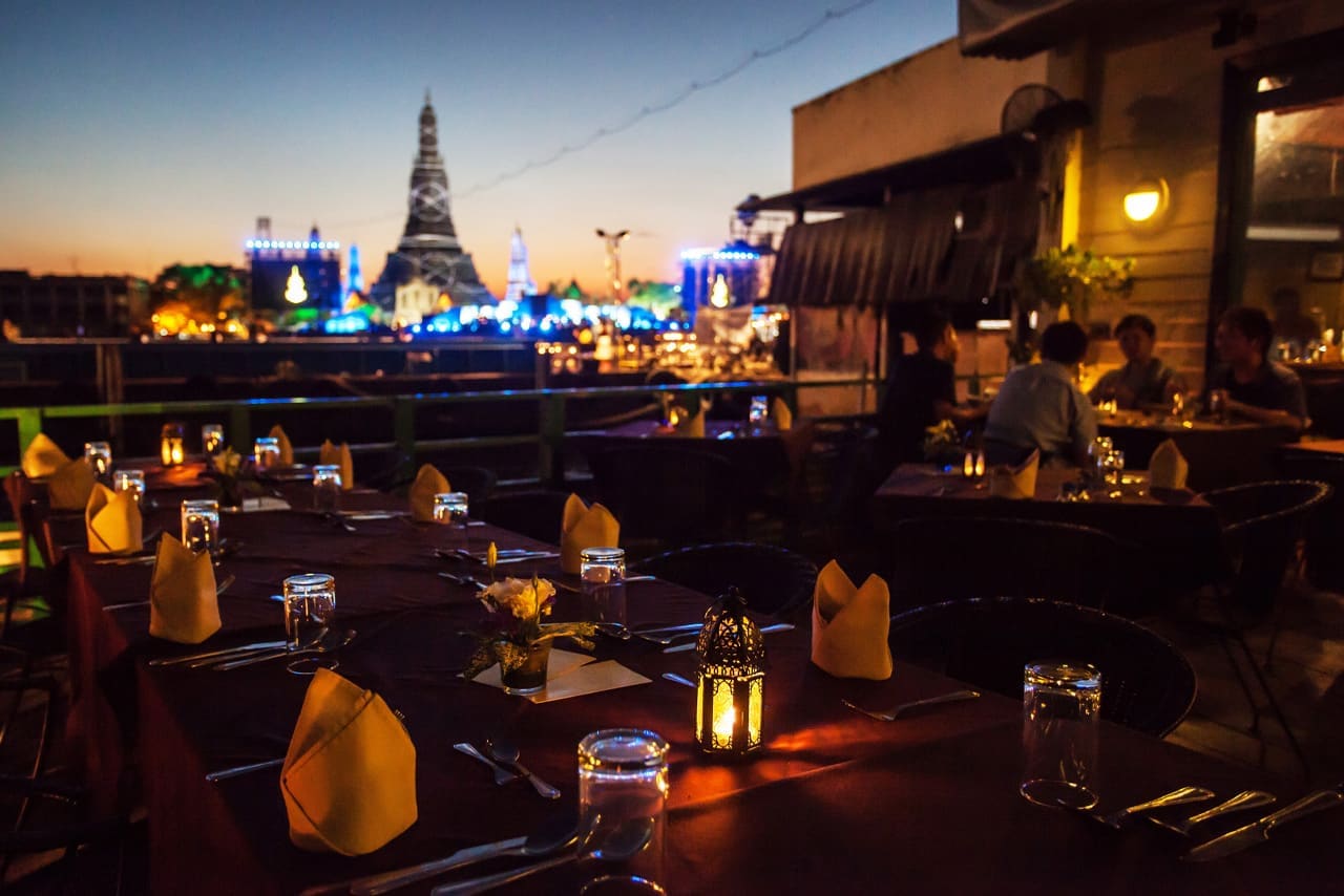 The Deck by Arun Residence rooftop in Old Town / Riverside, Bangkok