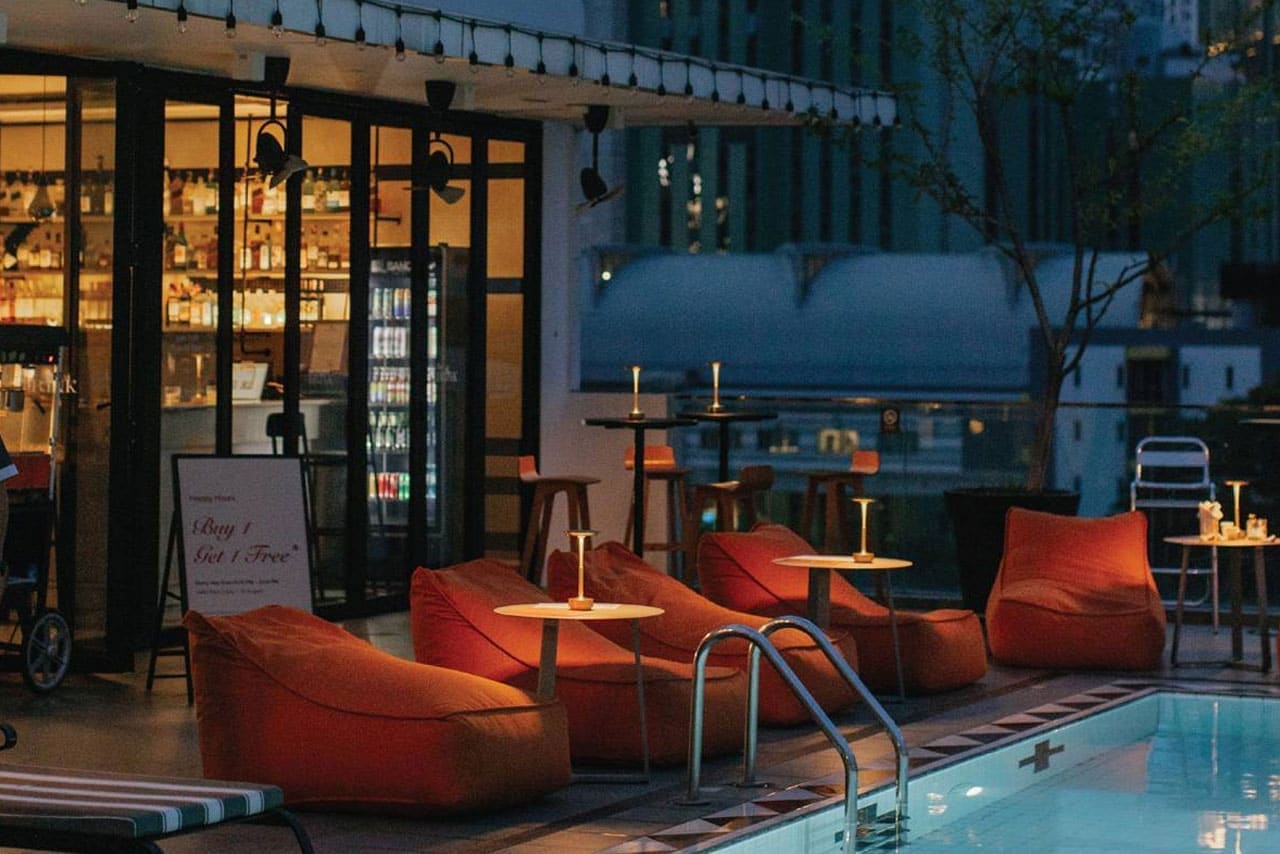 The Drink Rooftop Bar rooftop bar in Pratunam, Bangkok