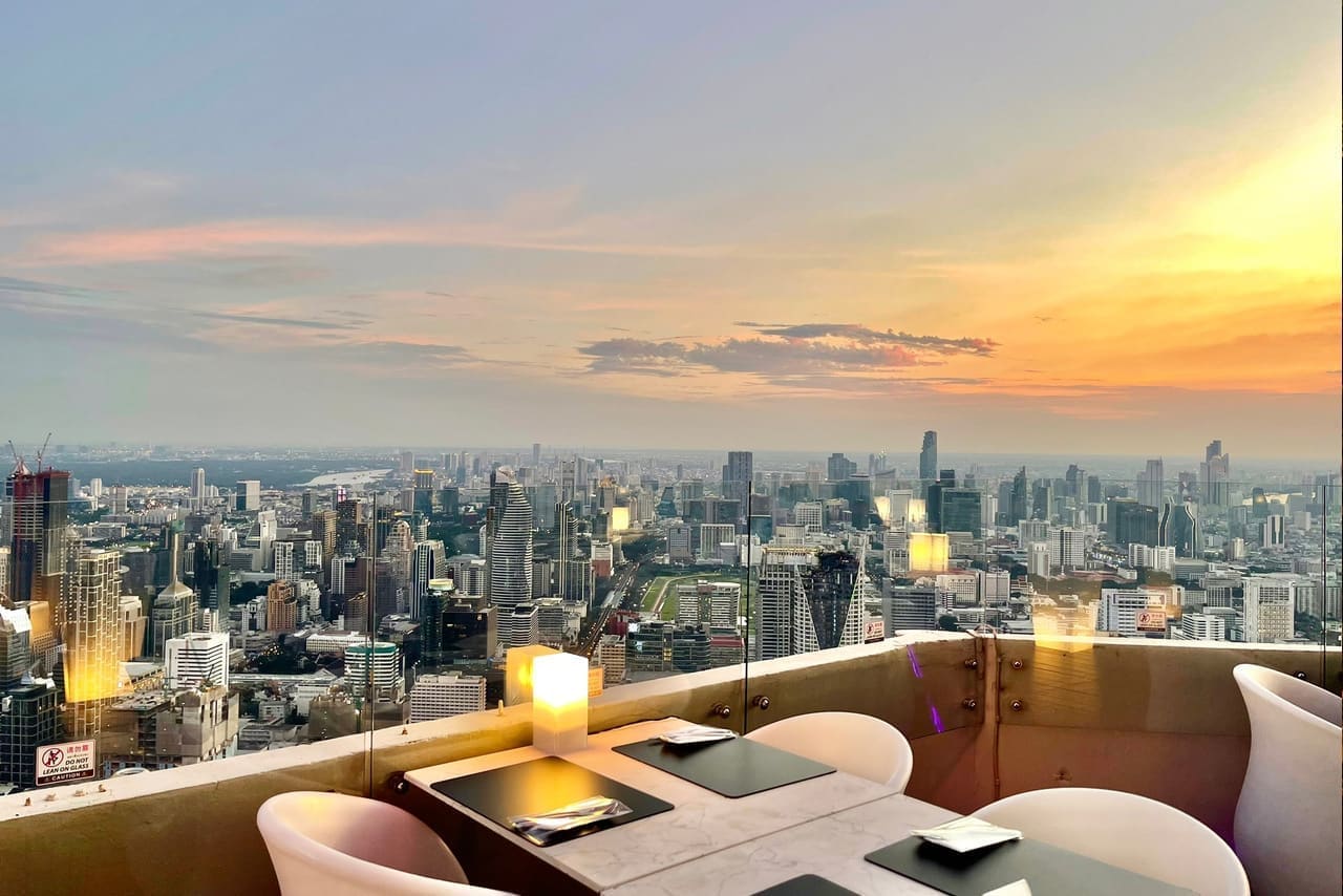 The highest rooftop bars — best rooftop bars in Bangkok