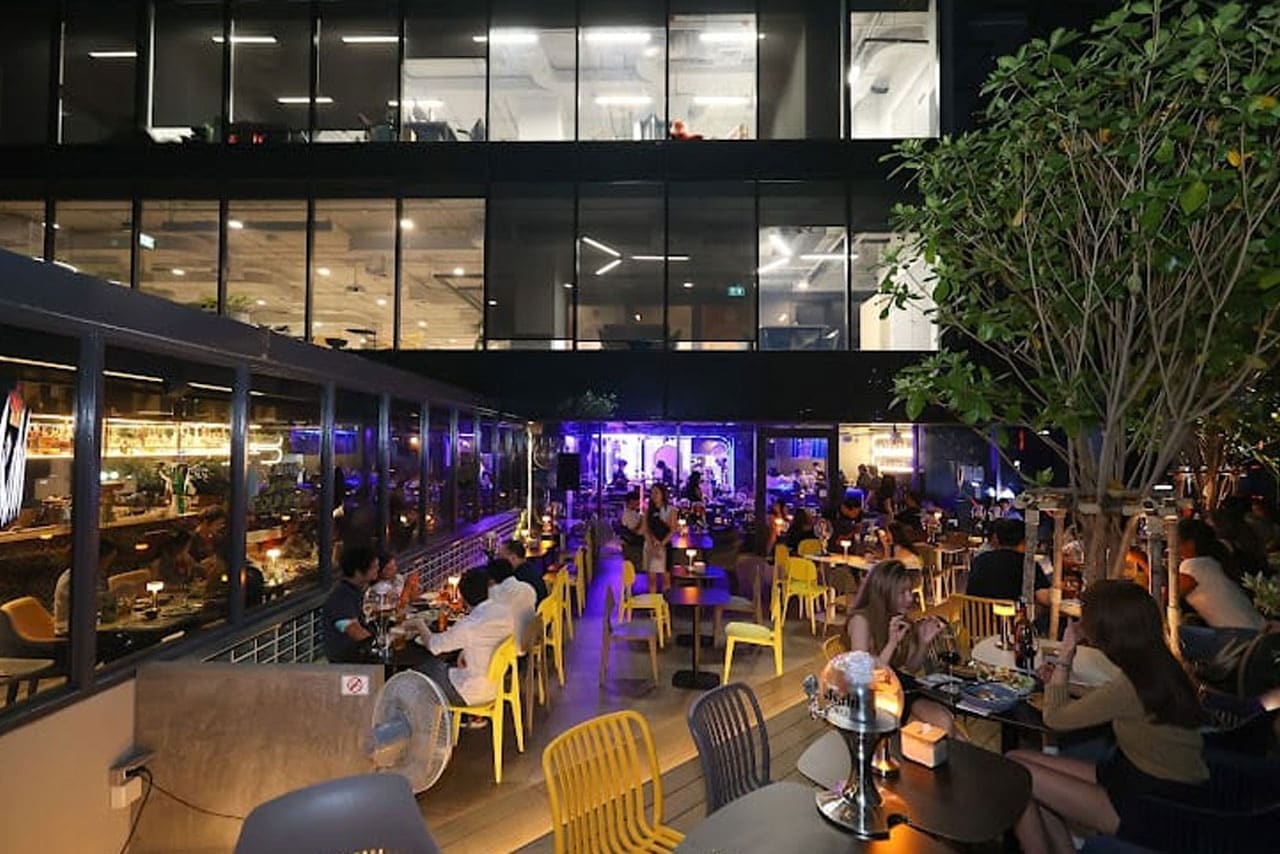 Throwback.bkk Rooftop Bar rooftop in Silom / Lumphini, Bangkok