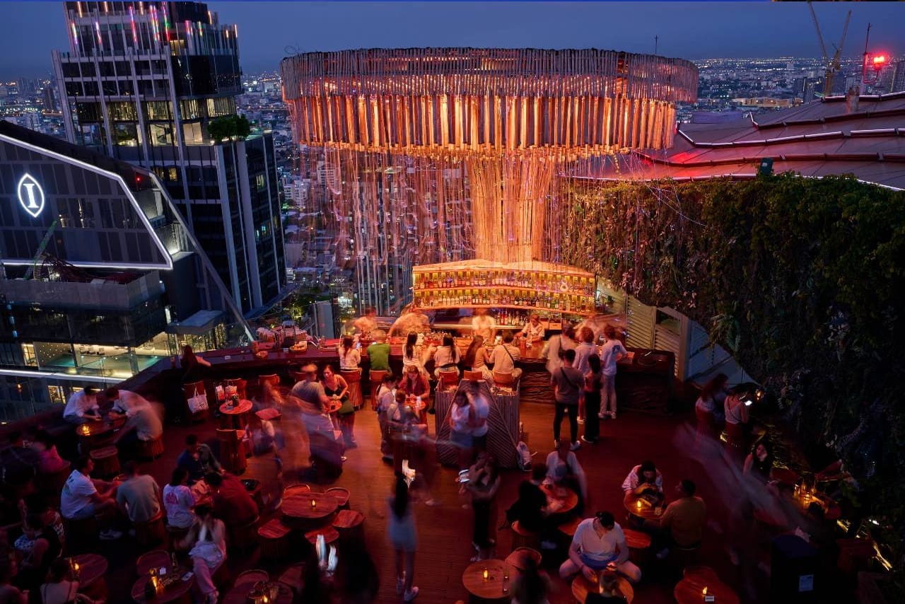 Tichuca Rooftop Bar rooftop in Thonglor, Bangkok