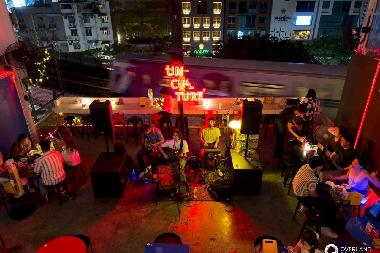 Unculture Silom Rooftop Bar rooftop bar in Silom, Bangkok