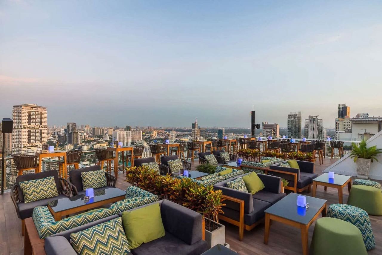 Vanilla Sky Rooftop Bar rooftop in Phrom Phong, Bangkok