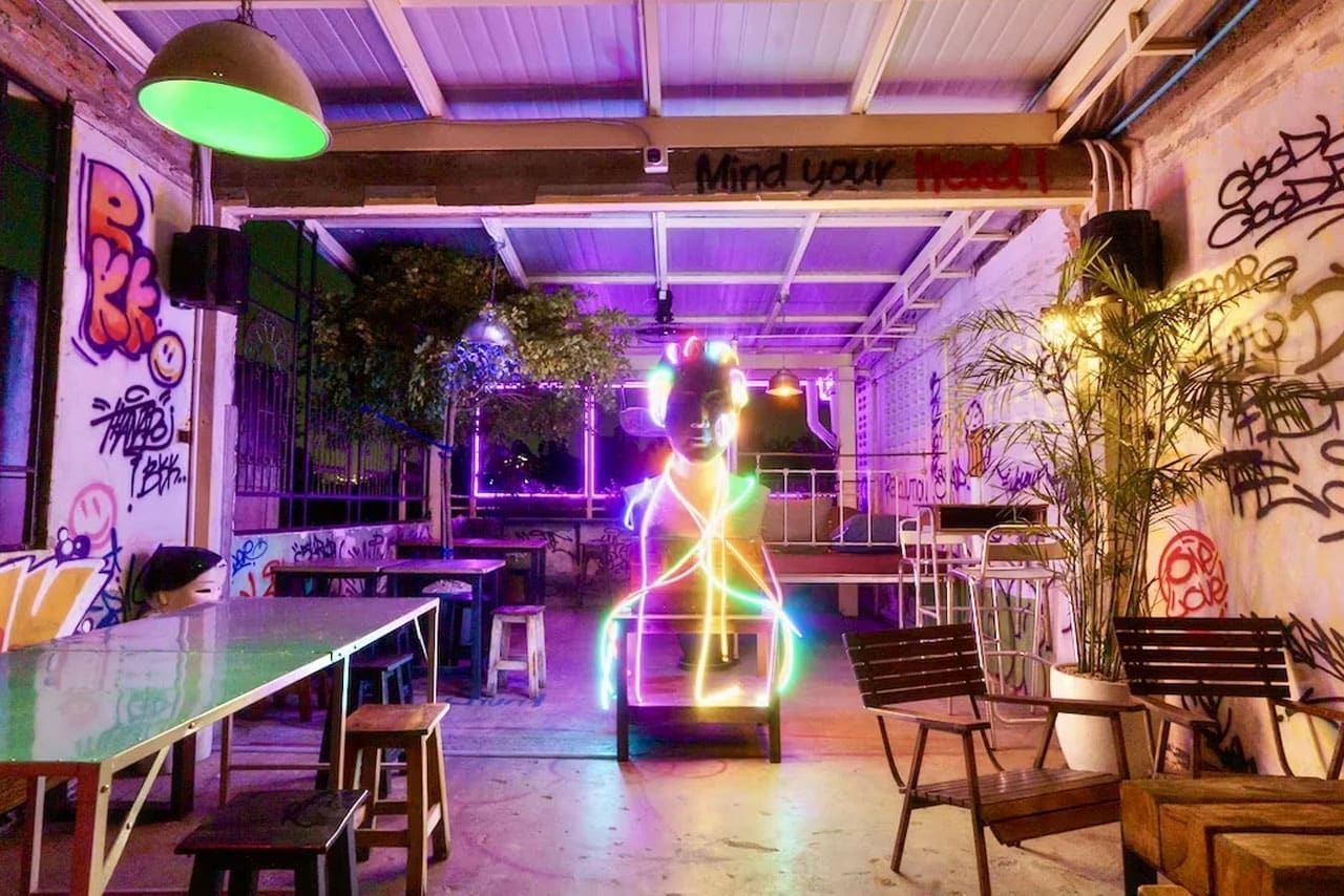 YABAR Secret Bar & Rooftop rooftop bar in Khao San / Phra Nakhon, Bangkok
